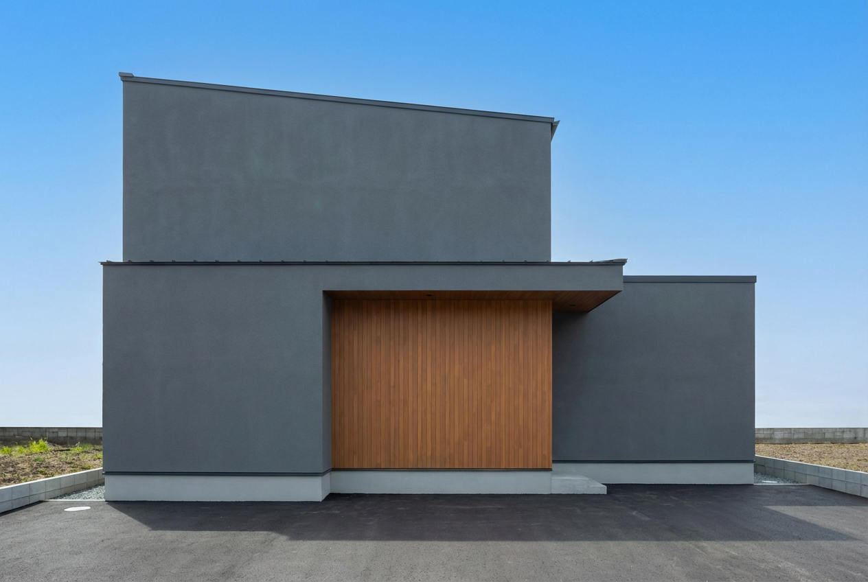 無駄を削ぎ落とした「シンプルモダンな外観」