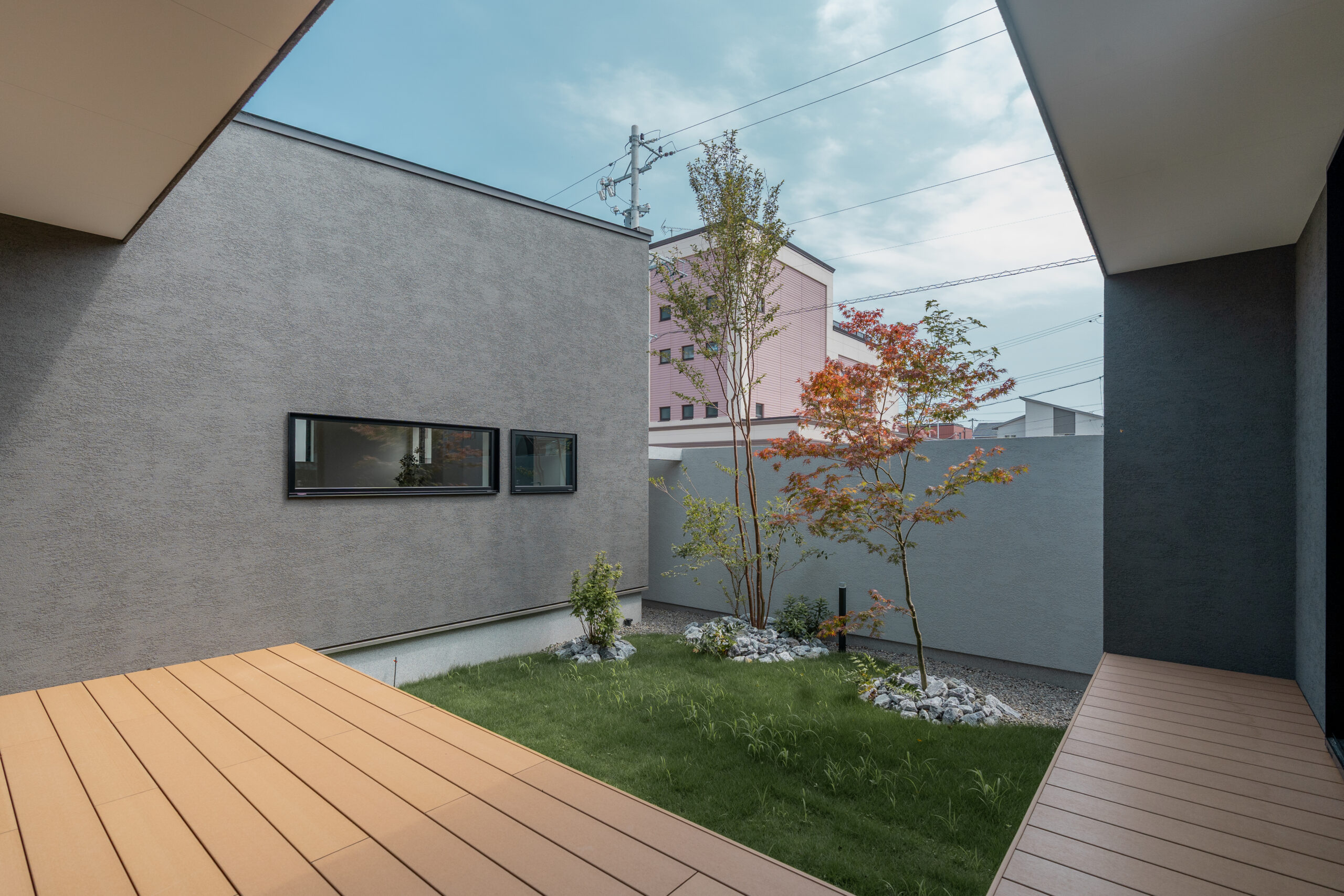 暮らしを豊かにする「プライベート中庭」