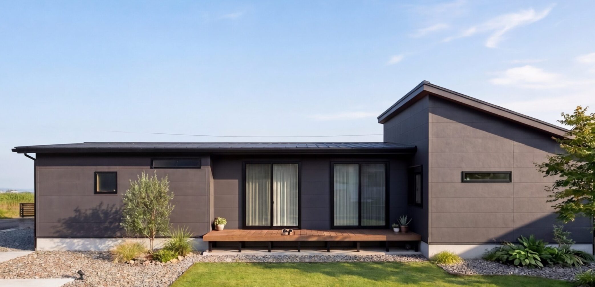 趣味を日常に溶け込ませる「土間とデッキ」