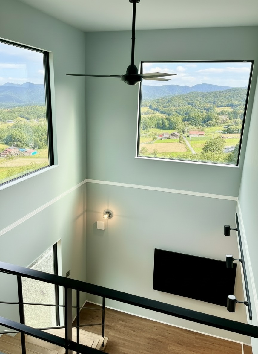 自然を室内に取り込むデザイン